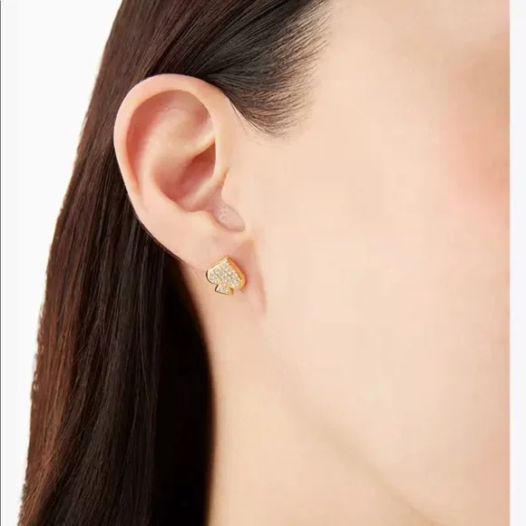 Kate Spade Every Spade Pave Studs - Picture 2 of 4